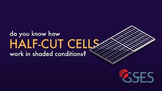 How halfcut solar cells work in shaded conditions [upl. by Nerissa]