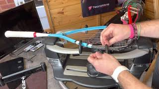 Squash Racket Stringing  ATW [upl. by Carly]