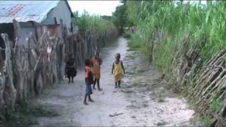 Village Life A typical village called Lamin Koto near Georgetown The Gambia [upl. by Britni]