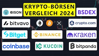 KryptoBörsen Vergleich 2024 ✅ Platz 2 ist die BESTE Kryptobörse [upl. by Pauline]