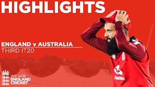 England v Australia  Highlights  Australia Squeeze To Consolation Win  3rd Vitality IT20 2020 [upl. by Emoreg889]