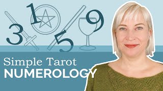 The Tarot Numbered Cards  tarot numerology for beginners [upl. by Yevette]