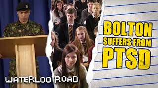 Bolton Smilie Suffers from PTSD MidAssembly  Waterloo Road [upl. by Llenaj]