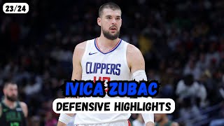 Ivica Zubac  Defensive Highlights [upl. by Joris]