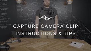 Peak Design Capture Camera Clip V3 Setup  Tips [upl. by Halyhs]