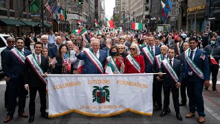 Columbus Day Parade returns to NYC [upl. by Anees]