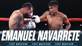 FULL Emanuel Navarrete Fights  FIGHT MARATHON [upl. by Tamqrah]