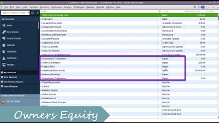 How to setup and use Owners Equity in QuickBooks Pro [upl. by Rollins]