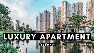 LUXURY APARTMENT IN VIETNAM  VINHOMES CENTRAL PARK APARTMENT TOUR  VIETNAM VLOG 021 [upl. by Linneman]