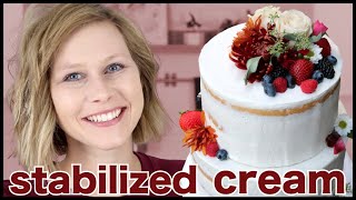 How to Stabilize Whipped Cream  EASY [upl. by Miguelita]