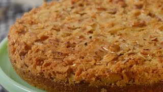 Almond Cake Recipe Demonstration  Joyofbakingcom [upl. by Moir]