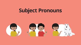 Subject Pronouns – English Grammar Lessons [upl. by Notserc]