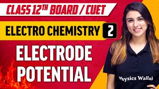 Electrochemistry 02  Electrode Potential  Class 12thCUET [upl. by Mindi547]