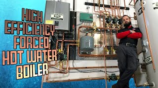 High Efficiency Boiler Installation and Explanation [upl. by Ivey]