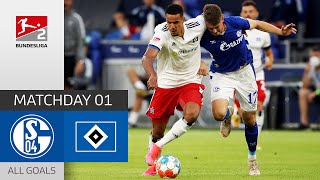 Comeback win in opening night  Schalke 04  Hamburger SV 13  All Goals  MD 1 – Bundesliga 2 [upl. by Nyloc838]