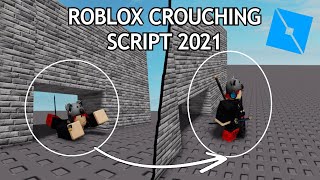 CROUCHCRAWL SCRIPT TUTORIAL  ROBLOX STUDIO [upl. by Nelleyram]