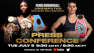 Claressa Shields vs Savannah Marshall  KICKOFF PRESS CONFERENCE [upl. by Gautea]