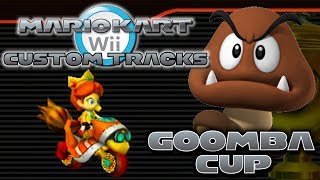 Mario Kart Wii Custom Tracks  Goomba Cup [upl. by Hpejsoj]