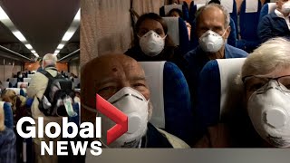 Coronavirus outbreak US couple films moments after disembarking Diamond Princess cruise [upl. by Swainson]