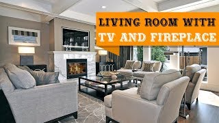 60 Multifunctional Modern Living Room Designs with The TV and Fireplace [upl. by Rita]