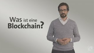 kurzerklärt Was ist eine Blockchain [upl. by Artus611]