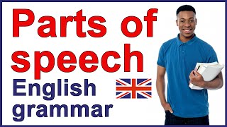 Parts of speech with examples  English grammar [upl. by Emmott]