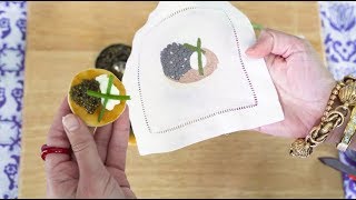 How to Make Caviar Blini [upl. by Ennaira]