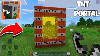 Never Dont LIGHT this TNT PORTAL in Craftsman Building Craft [upl. by Tisman]