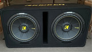 Dual Kicker CompC 12s Rattling A Ford Excursion [upl. by Eikcid]