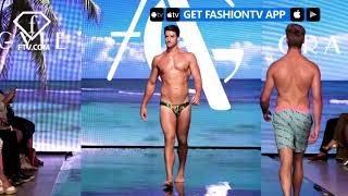 Argyle Grant Swimwear at Miami Swim Week Art Hearts Fashion 2020  FashionTV  FTV [upl. by Acima]