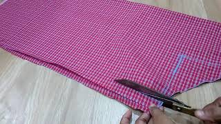 Kitchen Apron Cutting And Stitching [upl. by Natale]