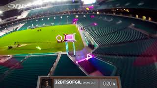 32BitsOfGil Fastest Lap Miami  Drone Racing League [upl. by Berlyn]