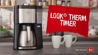 Melitta® Look® V Therm Timer Filter coffee maker [upl. by Hnahc]