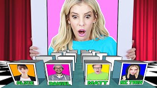 Giant GUESS WHO Game in Real Life to WIN Youtube Channel Game Master Inc Vs Best Friend [upl. by Mag]