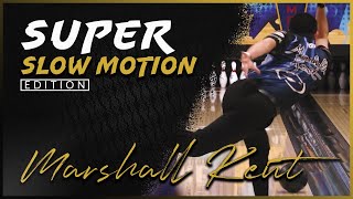 Marshall Kent Super Slow Motion Bowling Release So Smooth [upl. by Nirik279]