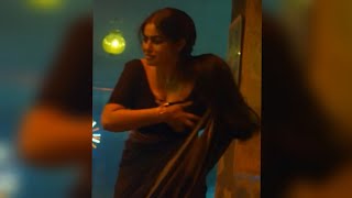 Poorna saree drop  Hot show [upl. by Inatirb708]