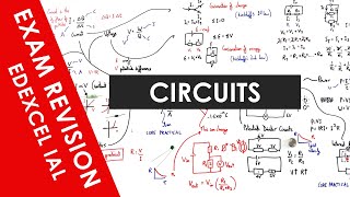 Edexcel IAL Electric Circuits  A Level Physics Revision [upl. by Maise]