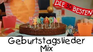 GeburtstagsliederMix  Kinderlieder zum Mitsingen und Bewegen [upl. by Dasie]