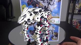 Zoids Kotobukiya HMM Liger Zero model kit review [upl. by Wivina]