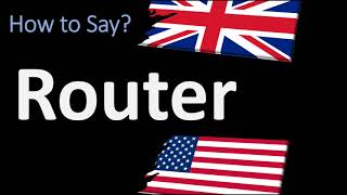 How to Pronounce Router CORRECTLY [upl. by Darton689]