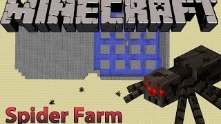 Minecraft Tutorial SpiderOnly Mob Farm NO SPAWNER NEEDED Works in 119 [upl. by Erek]