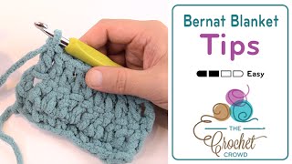 How To Change Colors amp Yarn Strands with Bernat Blanket  BEGINNER  The Crochet Crowd [upl. by Wheeler158]