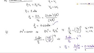 problems on isothermal and adiabatic processes [upl. by Loralee]