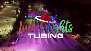 Peekn Peak Resort Lunar Lights Snow Tubing [upl. by Leyes702]