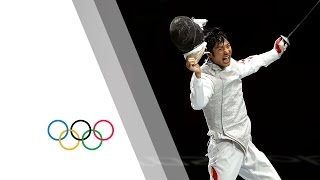 Lei Sheng Wins Mens Individual Foil Gold  London 2012 Olympics [upl. by Seafowl136]