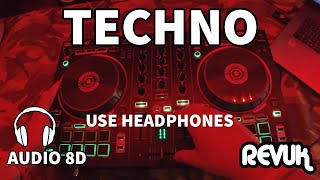 8D Techno Mix  8D AUDIO USE HEADPHONES [upl. by Ytnom390]