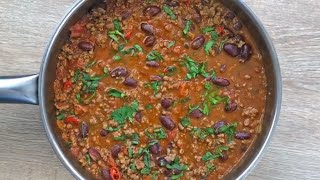 Chilli Con Carne Recipe  One Pot Meal  Mexican Favourite Food [upl. by Merl]