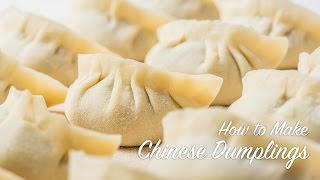 How to Make Chinese Dumplings recipe 饺子 [upl. by Assetal]