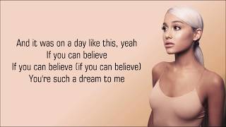 Ariana Grande  REM Lyrics [upl. by Jermain]