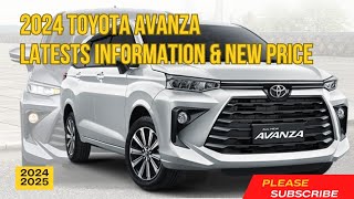 2024 Toyota Avanza New Price [upl. by Ainnos577]